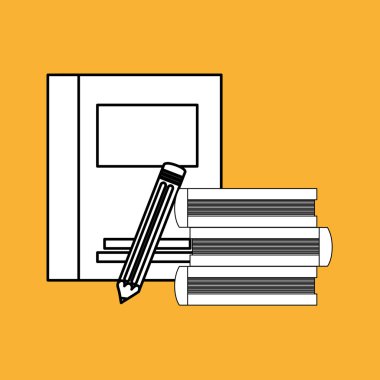 ofis tasarım. simge tedarik. İzole illüstrasyon, düzenlenebilir vektör