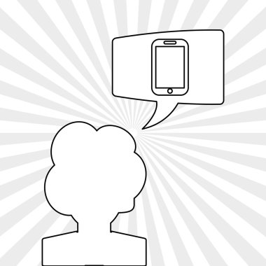 İletişim tasarımı. Internet kavramı. İzole illüstrasyon, vektör