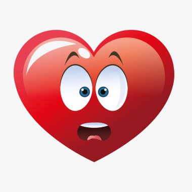 Kalp şekli çizgi film