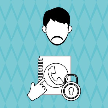 Internet tasarım. iletişim kavramı. düz illüstrasyon, düzenlenebilir vektör