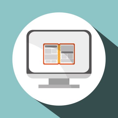 Sigorta tasarım. Güvenlik simgesi. İzole illüstrasyon