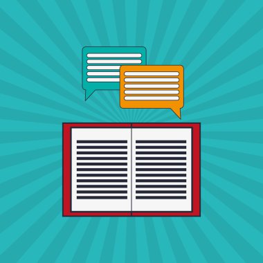 Dijital Pazarlama tasarımı. Medya simgesi. Colorfull illüstrasyon, grafik