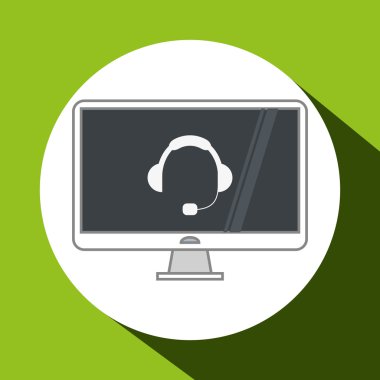 Merkezi tasarım ara. Küresel iletişim. Düz illüstrasyon,