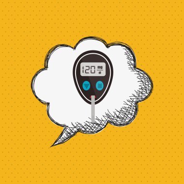 Giyilebilir teknoloji tasarım. Gadget'ı simgesi. Düz illüstrasyon, vektör