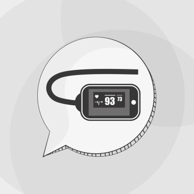 Giyilebilir teknoloji tasarım. Gadget'ı simgesi. Düz illüstrasyon, vektör