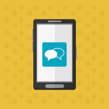 Giyilebilir teknoloji tasarım. Gadget'ı simgesi. Düz illüstrasyon, vektör