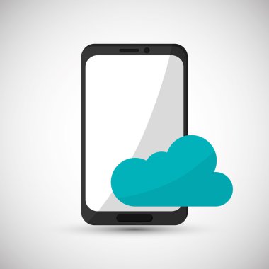 İletişim tasarımı. Ortam simgesi. Düz illiustration, vektör grafiği