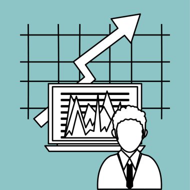 İş design.Communication simgesi. Derma illüstrasyon, vect