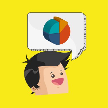 İş design.Communication simgesi. Derma illüstrasyon, vect