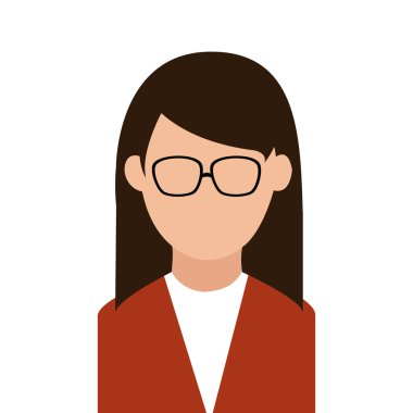 İş adamları tasarım. kişi simgesi. Düz ve izole illustrati