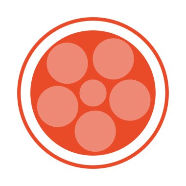 Imprimir, beyaz arka plan üzerinde vektör çizim