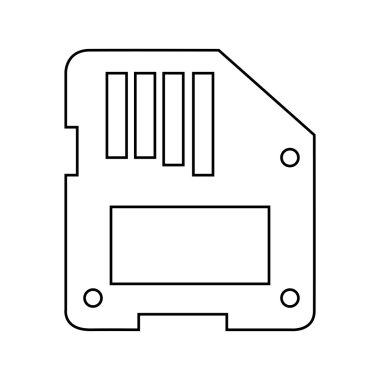 yumuşak ve sarkık yuvarlak yüzey, beyaz arka plan üzerinde vektör çizim