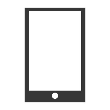 cep telefonu veya tablet, vektör çizim