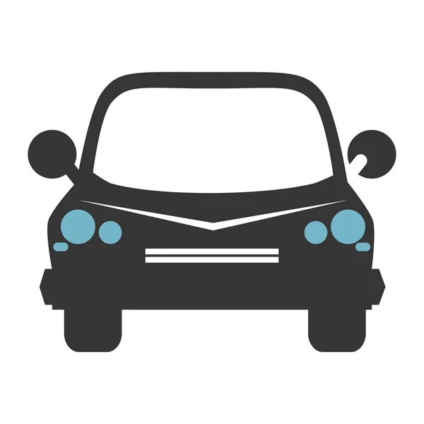 Progettazione dei trasporti. icona dell'auto. Illustrazione piatta e isolata — Vettoriale Stock