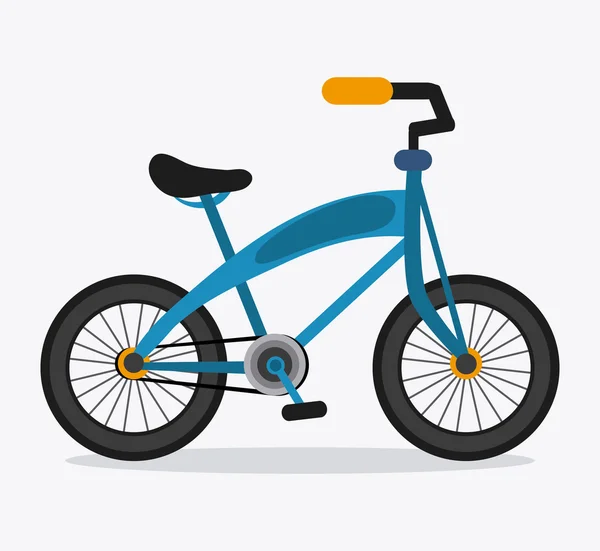 Classic Bicycle. bike icon. sport concept. vector graphic — Stock Vector