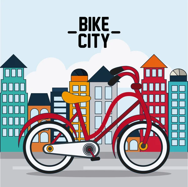 stock vector Classic Bicycle. bike and city icon. sport concept. vector graph