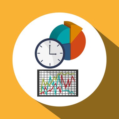 İş tasarımı. Mali madde simgesi. Düz illüstrasyon