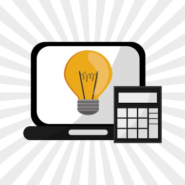 Dijital pazarlama design.Communication ve e-ticaret. Renkli ben
