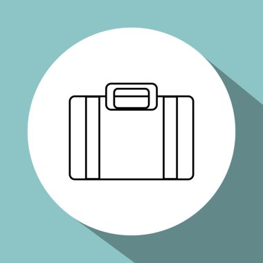 Tasarım seyahat. gezi simgesi. İzole illüstrasyon