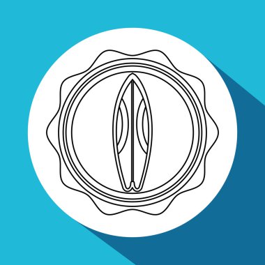 Tasarım seyahat. gezi simgesi. İzole illüstrasyon