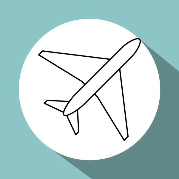 Reisedesign. Reise-Ikone. Vereinzelte Illustration — Stockvektor