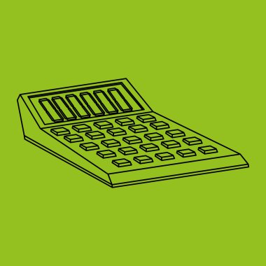 Para tasarım. Mali madde simgesi. Beyaz arka plan, izole esnaf