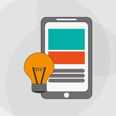 Dijital Pazarlama tasarımı. Medya simgesi. Colorfull illüstrasyon, grafik