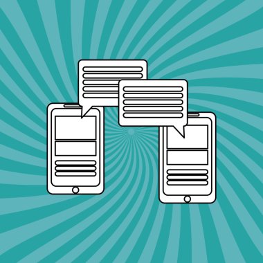 Dijital Pazarlama tasarımı. Medya simgesi. Colorfull illüstrasyon, grafik