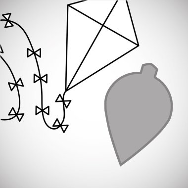 Oyuncak tasarım. Çocukluk simgesi. Düz illüstrasyon, vektör grafiği