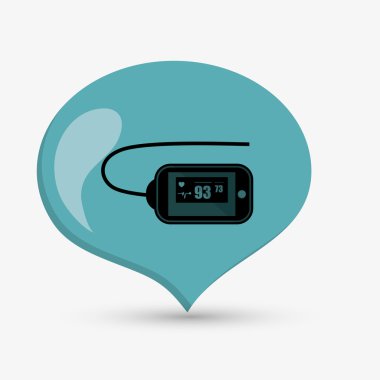 Giyilebilir teknoloji tasarım. Gadget'ı simgesi. Düz illüstrasyon, vektör