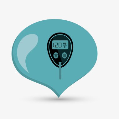 Giyilebilir teknoloji tasarım. Gadget'ı simgesi. Düz illüstrasyon, vektör