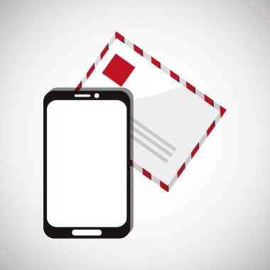 İletişim tasarımı. Ortam simgesi. Düz illiustration, vektör grafiği