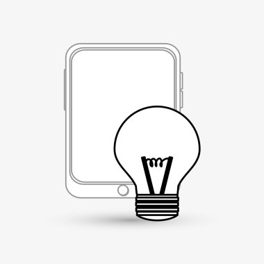 gadget tasarım. teknoloji simgesi. Derma illüstrasyon, vektör g