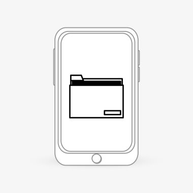 gadget tasarım. teknoloji simgesi. Derma illüstrasyon, vektör g