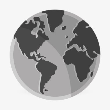 İletişim tasarımı. Ortam simgesi. Düz illüstrasyon, vektör grafiği