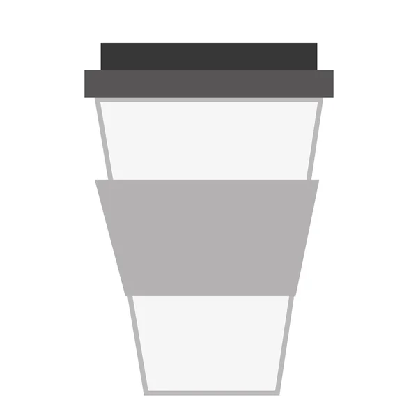 Copo de café descartável — Vetor de Stock