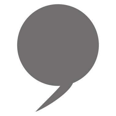 Yuvarlak konuşma balonu