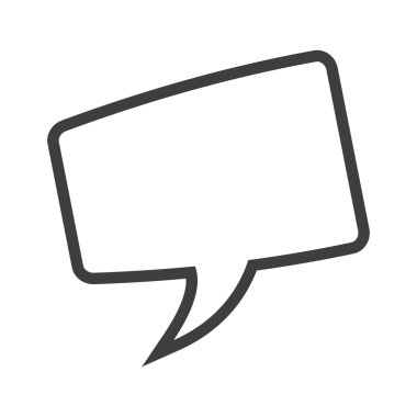 kare konuşma balonu