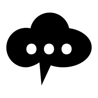 bulut konuşma balonu