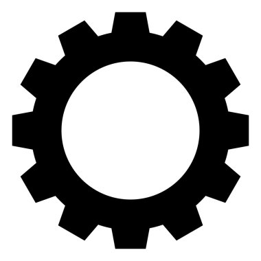 siyah büyük dişli