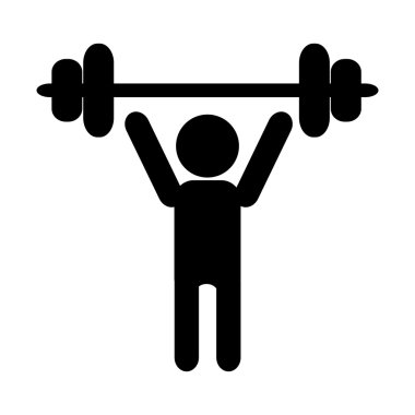 kişi kaldırma simgesini