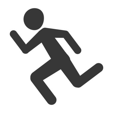 çalışan kişi silüeti