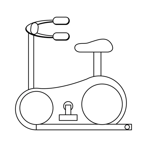 Spinning bicycle icon design — Stock Vector