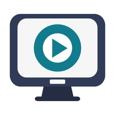 bilgisayar monitör oyun simgesini