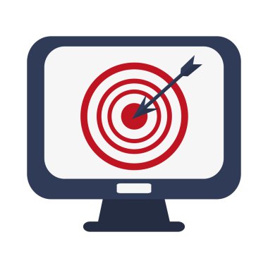 bilgisayar monitörü ile bullseye