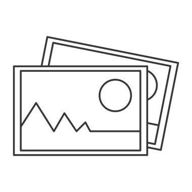 Fotoğraf vektör simgesi