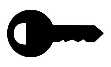 anahtar deliği üstte