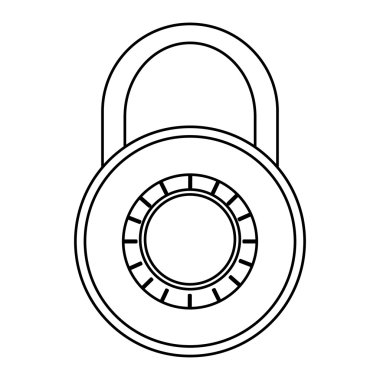 siyah çizgi emniyet kilidi