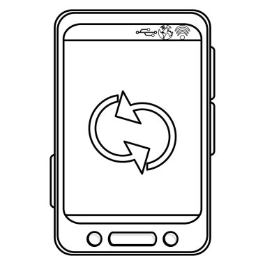 cep telefonu ile yenileme simgesi