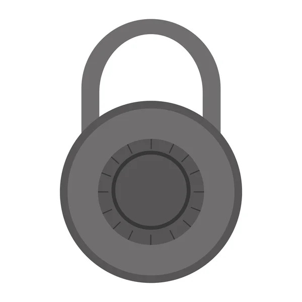 Safety lock icon — Stock Vector